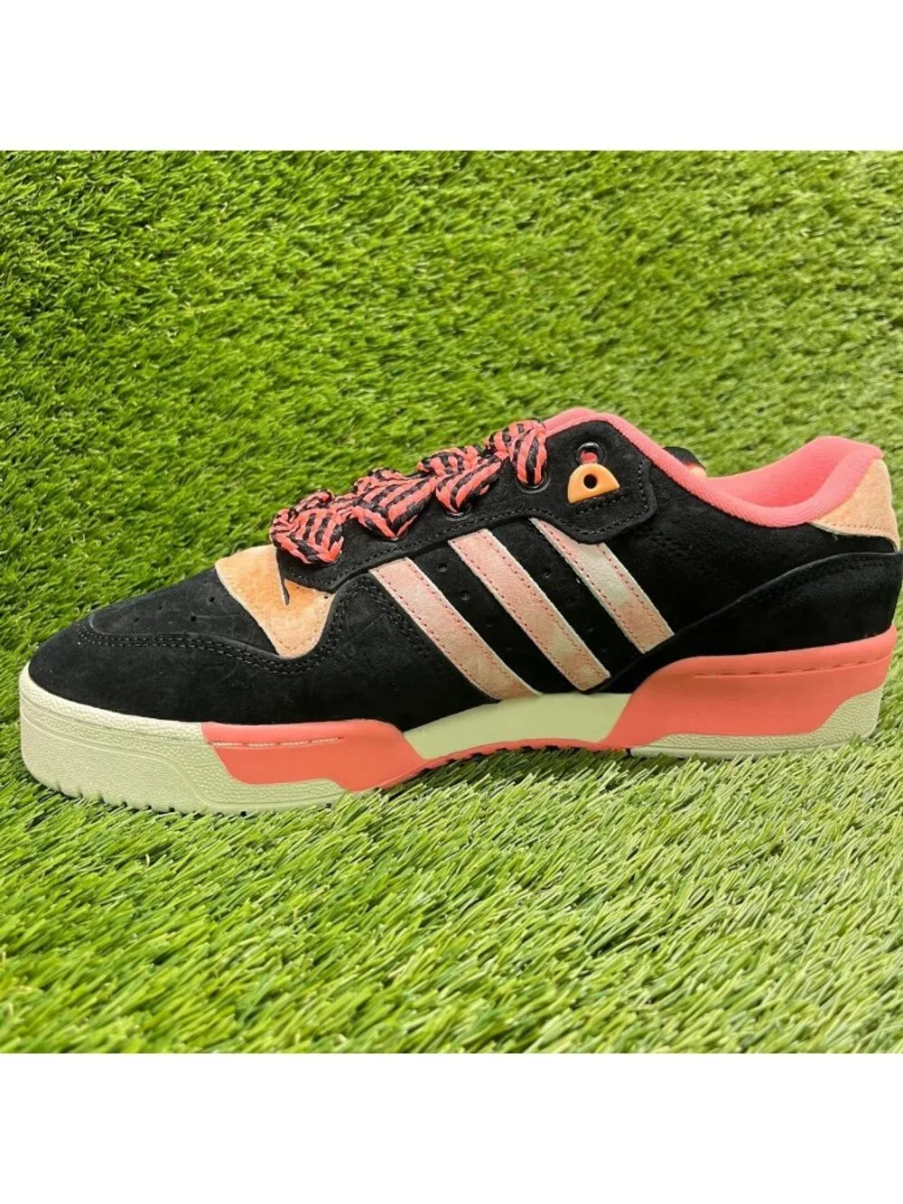 Adidas Rivalry Low X Anthony Edward Mens Size 10.5 Black Athletic Shoes Sneakers
